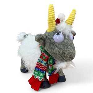 Hallmark 'Tis the Season Screamin' Fainting Goat w/ Sound & Motion WORKS!